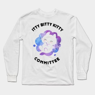 Itty Bitty Kitty Committee Long Sleeve T-Shirt